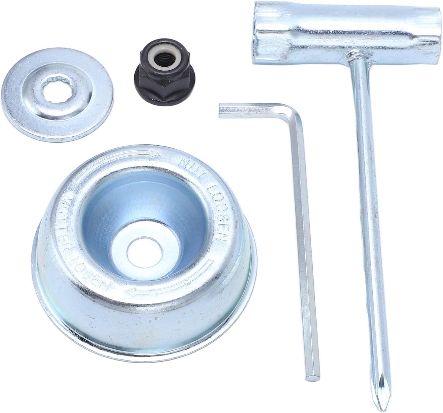Adaptador de cuchillas STIHL, juego 5 piezas compatible con FS55-FS100R