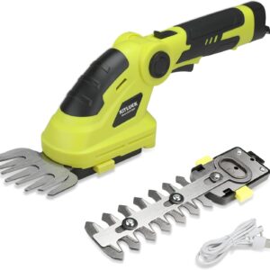 Cortacésped y setos inalámbrico KITLUCK 8V 2 en 1