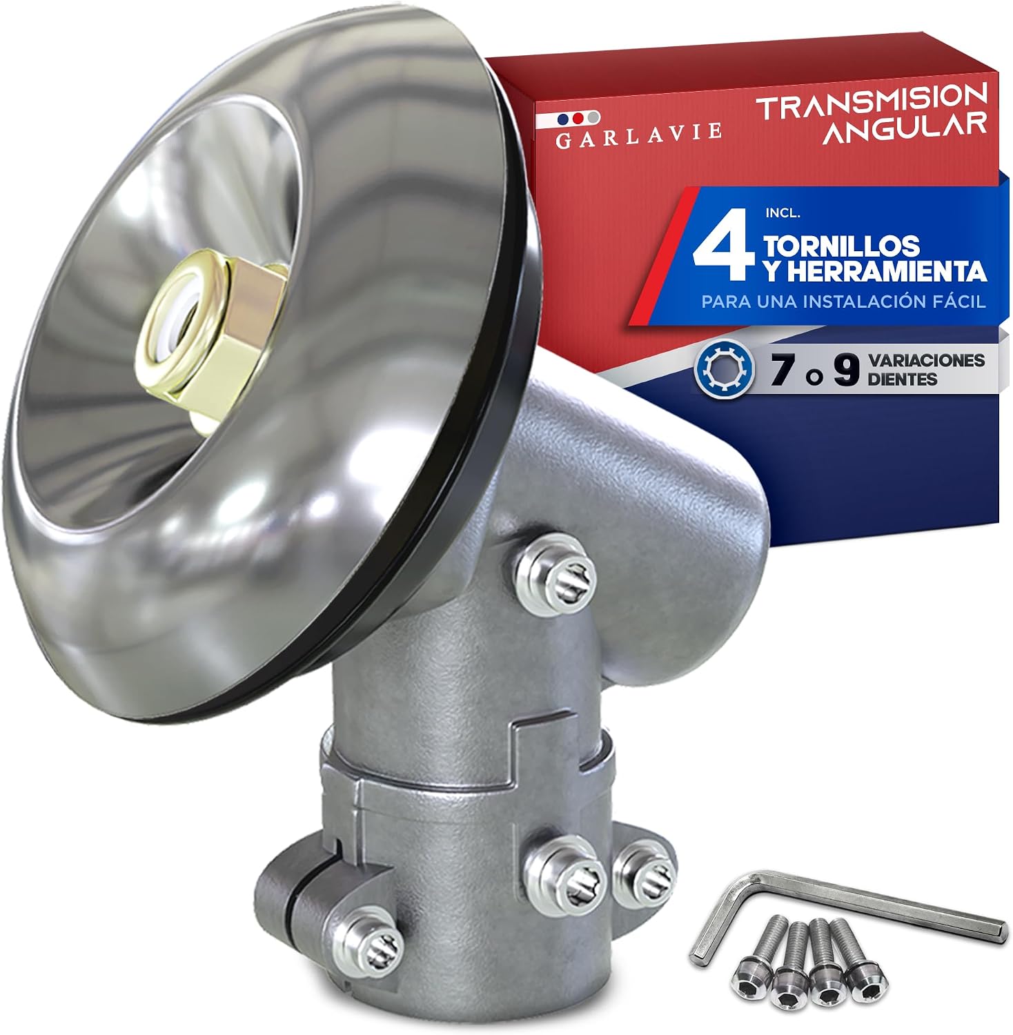 Cabezal desbrozadora universal 7 dientes Garlavie 26 mm