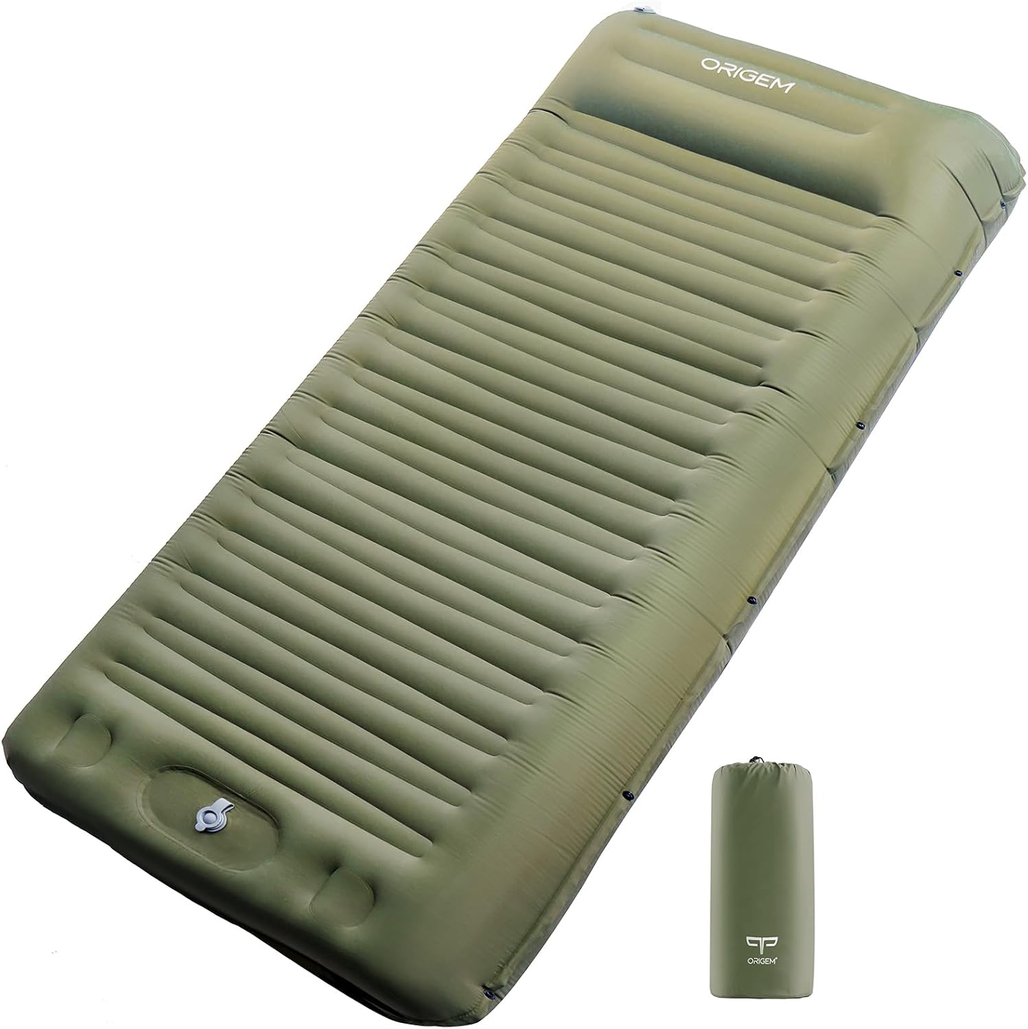 Origem Esterilla Camping Autoinflable 14 cm, Ultraligera