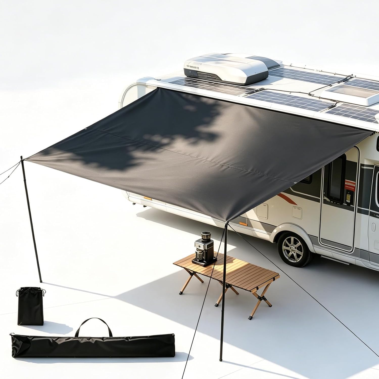 Toldo caravana impermeable Oxford 420D con protección UV 70+