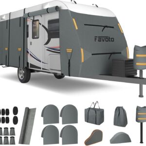 Favoto Funda Caravana Impermeable 610x220x250cm