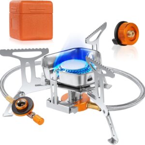 Estufa de camping Adiwo 3500W plegable y portátil