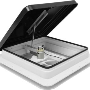 Claraboya para autocaravana 42x42 cm universal con mosquitero