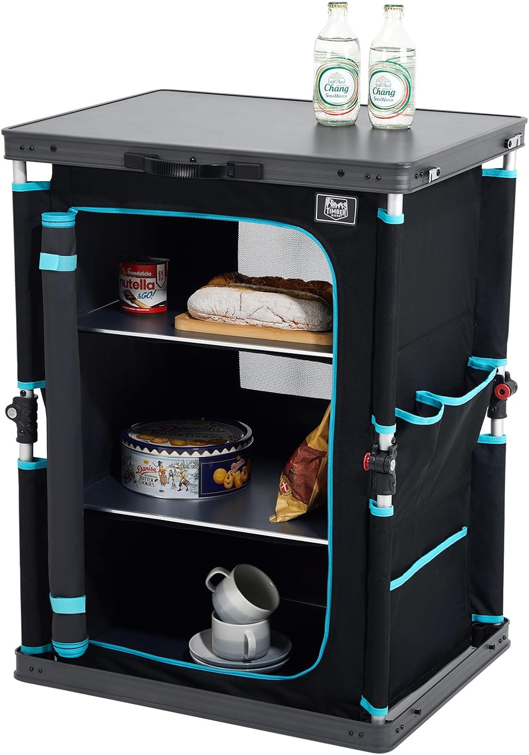 TIMBER RIDGE Armario camping plegable aluminio