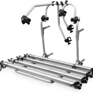 FABBRI Portabicis trasero Bici OK Camper 4 bicis/2 eléctricas