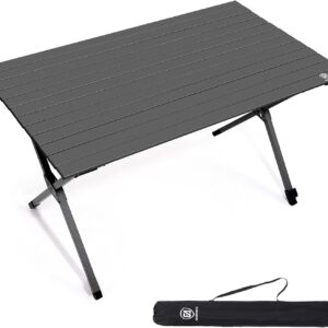 Mesa Plegable Aluminio Camping 120x70cm 100KG Ever Advanced