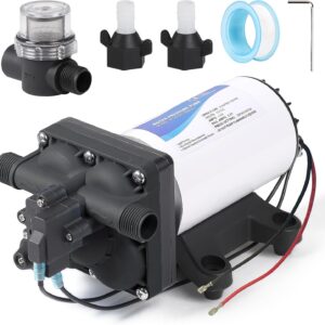 Bomba de agua 12V CPROSP 11,3L/min para autocaravana
