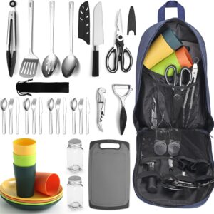 Berglander Juego cocina camping 4 pers. completo