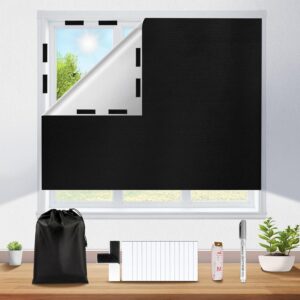Estores Opacos Sin Taladrar KAZATE 200x148cm - Blackout Térmico