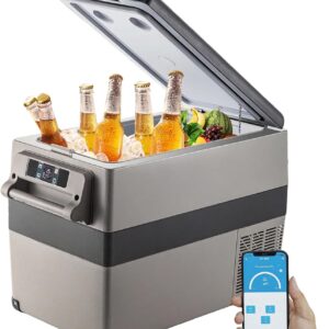 VEVOR Mini nevera coche 55 L -20°C a 10°C para viajes y camping