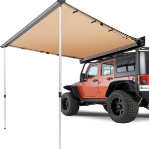 Toldo retráctil VEVOR para coche 1,4x2 m - Resistente UV/Agua/Viento