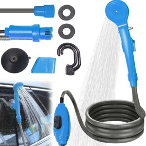 Ducha portátil 12V PORFOYO para camping y viajes