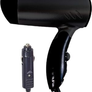 Netagon Secador de pelo 12V plegable para viajes