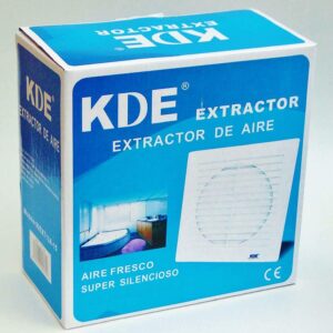 Extractor de aire KDE 15x15 cm blanco para cocina