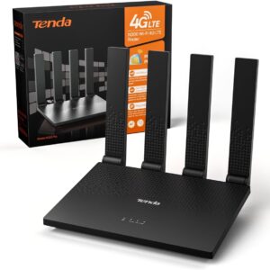 Tenda Router 4G Cat4 N300 LTE con SIM - 32 dispositivos