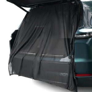 Mosquitera QWORK® para portón trasero de furgoneta camper (180x160 cm)