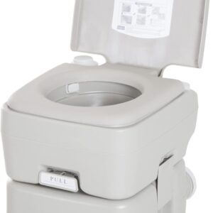 HOMCOM Inodoro Portátil Químico 20L - WC Móvil