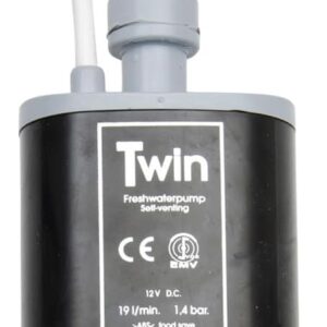 Bomba de agua Reich Twin NRV 12V para autocaravana (19L)