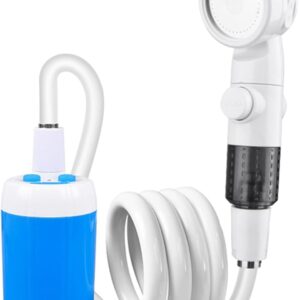 Bomba de ducha portátil recargable Evenoonest
