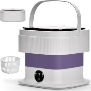 Mini lavadora portátil OHFAMO 10 L con centrifugado y 3 modos