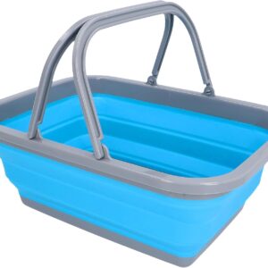 Cubo plegable Cartrend 9L con asa para lavado y transporte