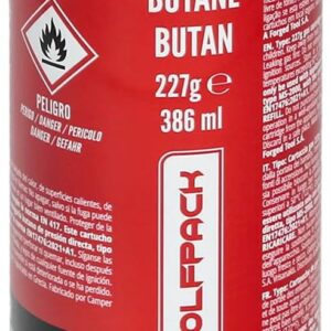 Cartucho Gas B250 Butano 0,227 kg - Wolfpack Línea Profesional