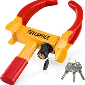 Tevlaphee Cepo Antirrobo Rueda Universal Ajustable