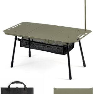 Mesa plegable Naturehike 3 niveles, versátil y compacta