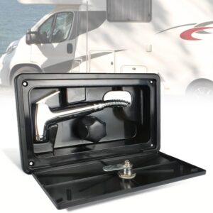 Kit ducha exterior para autocaravana con cerradura y llave