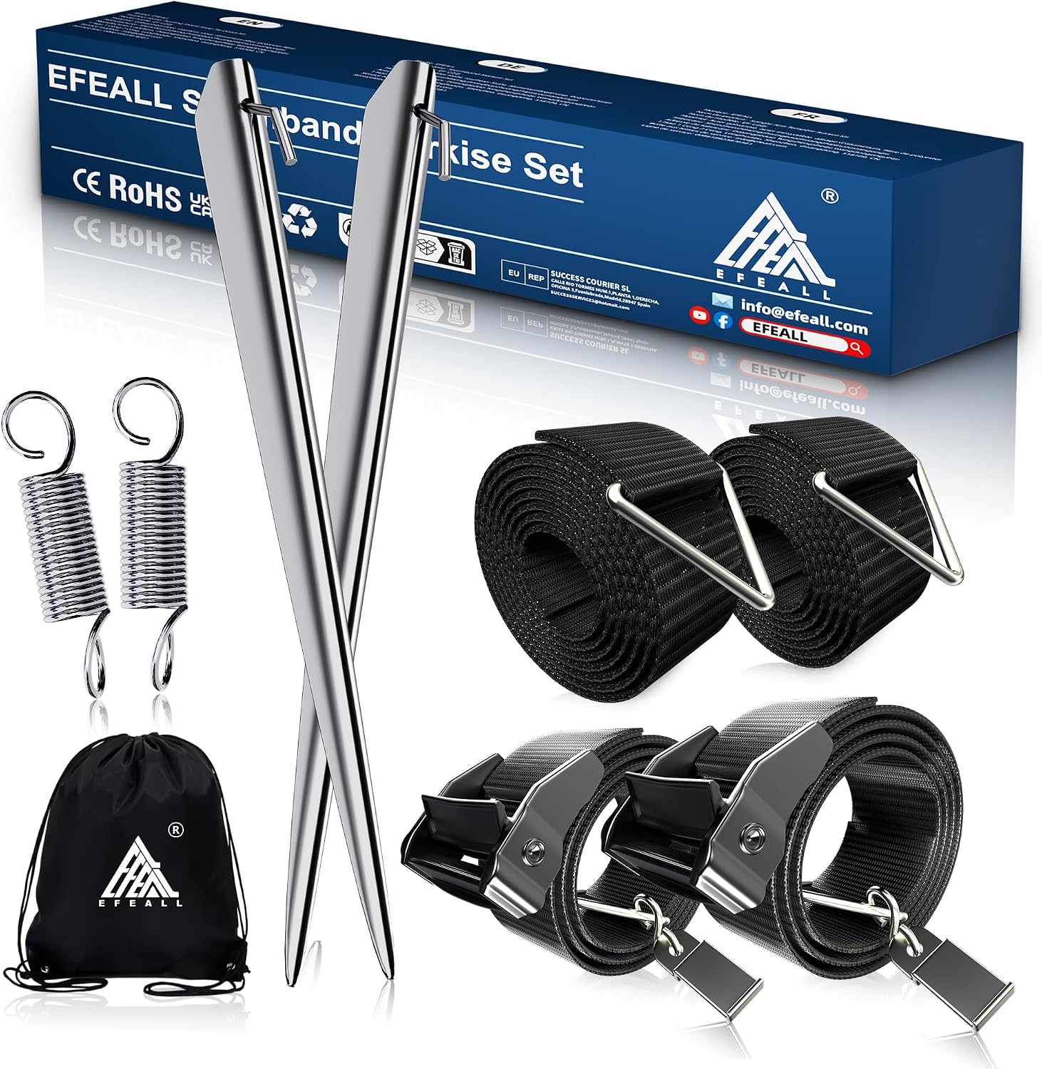 Kit de correas tensoras para toldo Thule Omnistor EFEALL