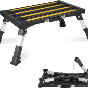 DBREAKS Taburete Plegable 4 Alturas - Caravana y Camping
