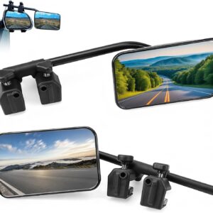 Espejos retrovisores caravana 2 uds. ajustables universal