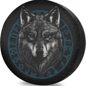 ITINSPACE Funda Rueda Lobo para Autocaravana - 15'' (69-75 cm)