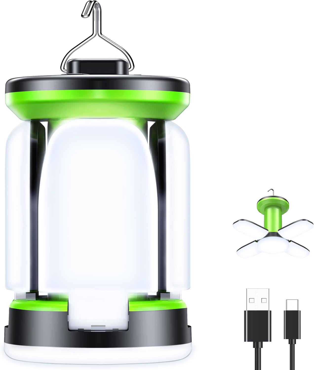 Blukar Lámpara Camping Recargable 60LED Superbrillante