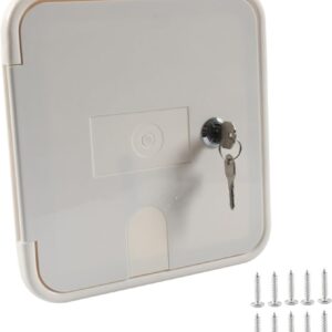 Tapa alimentación ABS para autocaravana Wodsty 20,5x21,5 cm