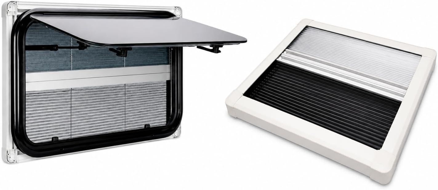 Ventana Camper 500x450 mm Enrasada Doble Cristal - XENPER