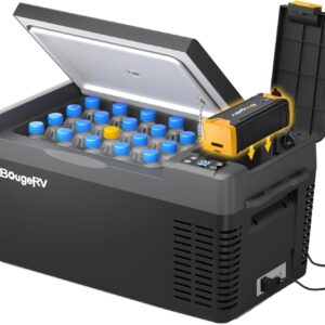 Nevera portátil BougeRV CRPRO 20L con batería 266Wh