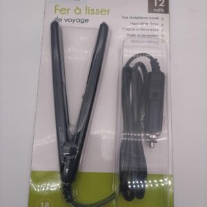 CR-MOESANCO Plancha 12V para Coche con Enchufe Encendedor