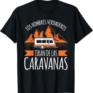 Camiseta Camping y Autocaravana - Regalo Ideal para Viajeros