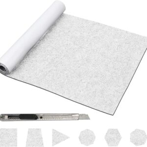 Fieltro autoadhesivo Lupatdy 40x220 cm, 2 mm - Protege muebles y suelos