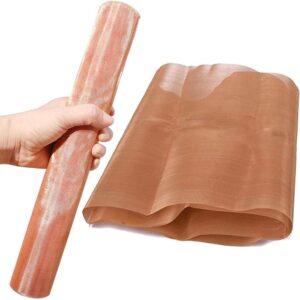 Malla de Cobre Puro M40 - 99.99% para Conexión a Tierra y Manualidades