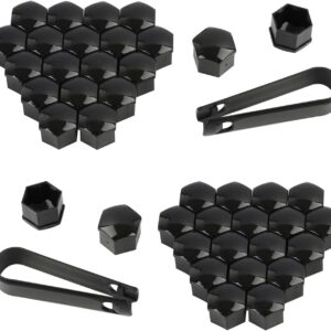 40 tapas para tuercas 17 mm con herramienta - Protección y estilo