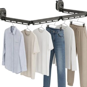 Tendedero plegable con ventosas para autocaravana/camper
