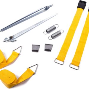 Fiamma Tie Down S - Kit sujeción toldos amarillo (10 uds.)