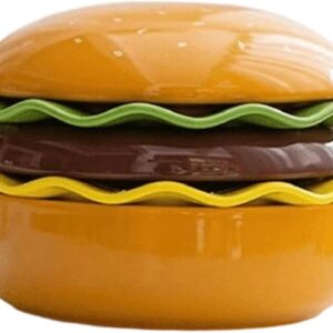 Set platos hamburguesa cerámica apilables | Apto microondas