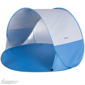 Tienda playa AKTIVE Pop-up Azul UV50 148x148x90 cm