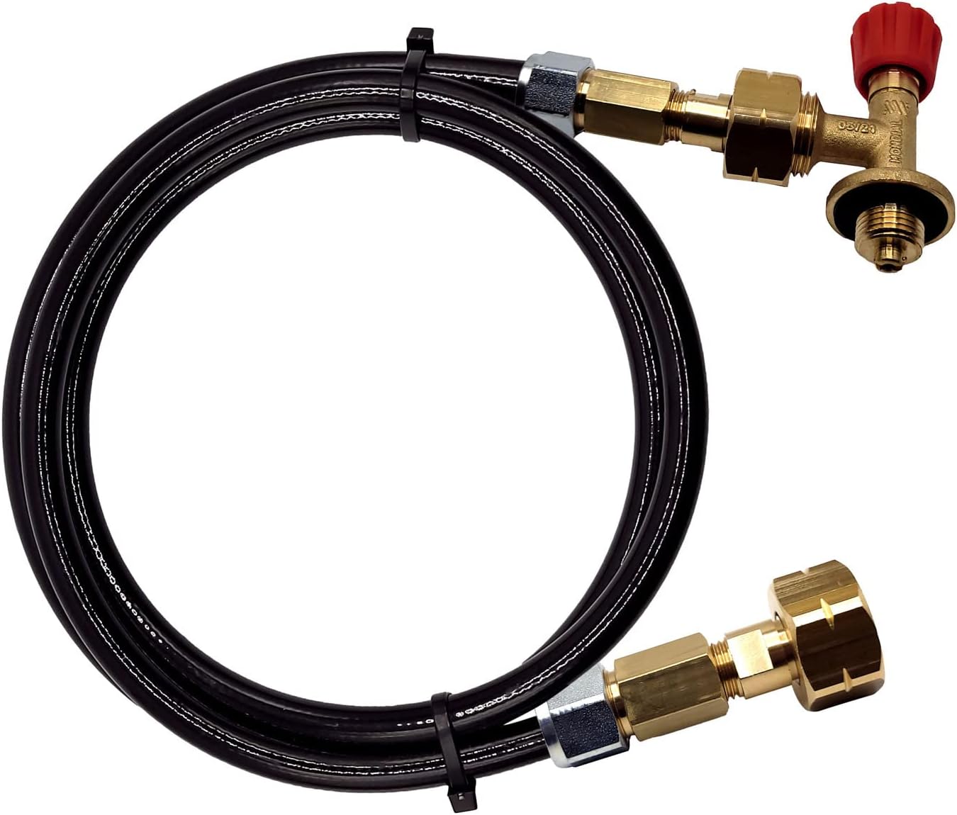 Adaptador Campingaz a botella butano Gomet (8 mm, 1 m)