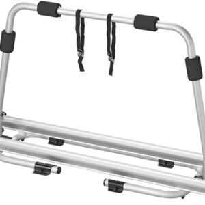 PROPLUS Portabicicletas para 2 bicis, lanza, 40 kg
