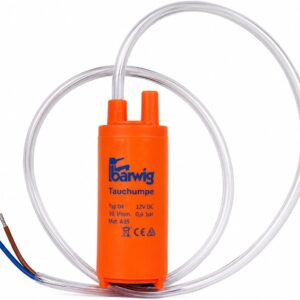 Bomba Sumergible BARWIG 12V 10L/min para Campers y Caravanas